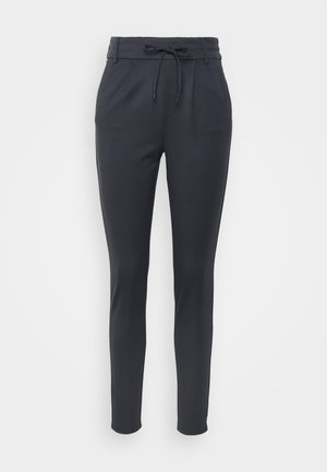 Pantalon Taille élastique Cordon Vero Moda Vmeva Mr Loose String Coated Pant Noos (10205737) Black Au Coupe Loose Avec Cordon De Serrage