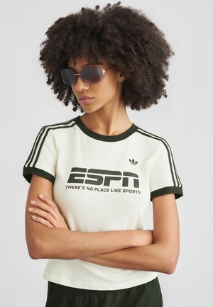 TEE - T-shirts med print - off white