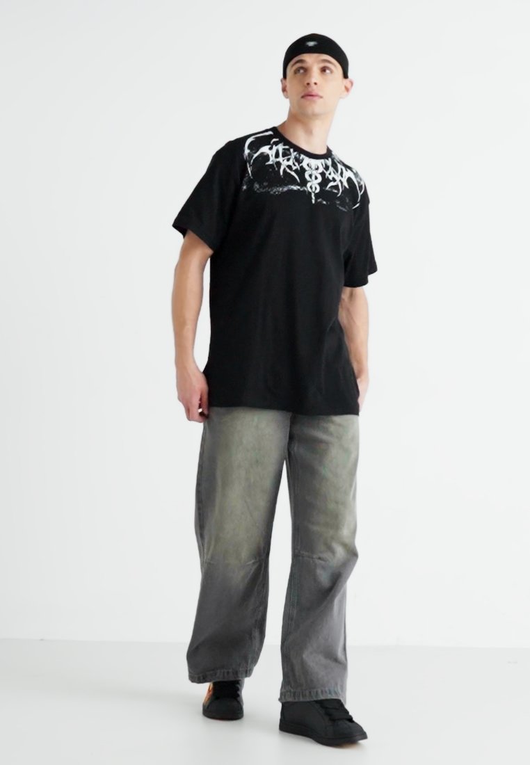 Jaded London GREETINGS FROM PARADISE - Print T-shirt - black