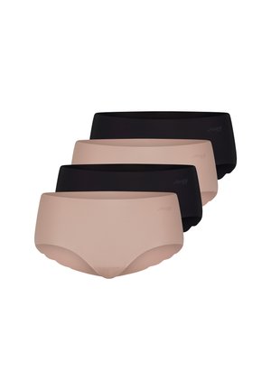 4ER PACK - Slip - braun dark combination