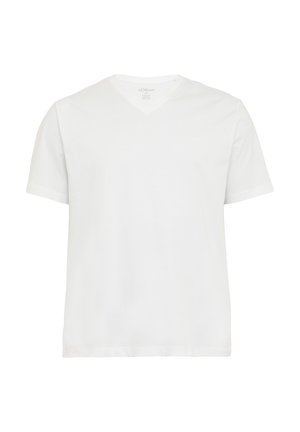 MIT V-AUSSCHNITT - T-Shirt basic - weiß