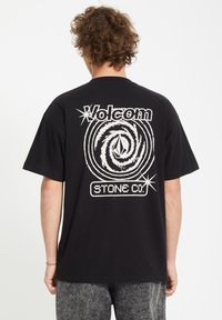 Volcom - DEEP TRANCE - Print T-shirt - black Thumbnail Image 1