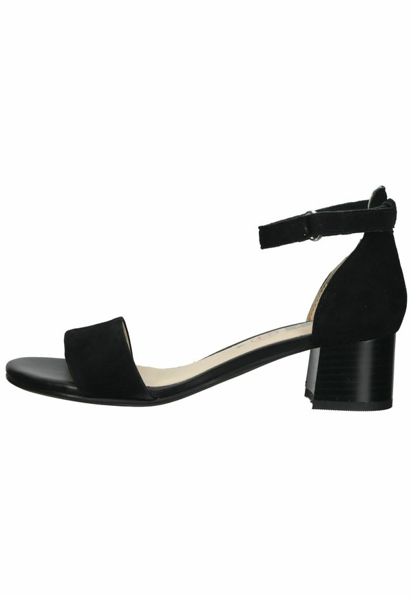 Riemensandalette - schwarz