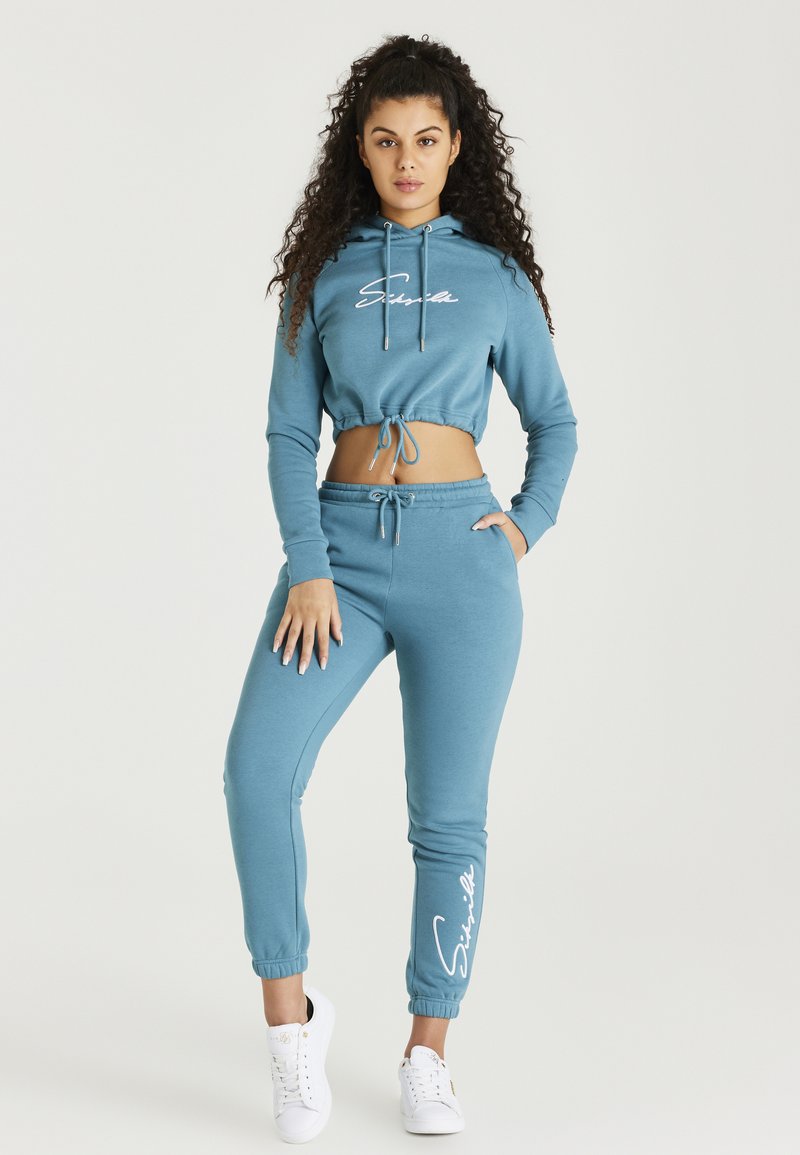 Damen Sweatshirts | SIKSILK Sweatshirt teal/blau - IU81366 Damen Sweatshirts | SIKSILK Sweatshirt teal/blau - IU81366
