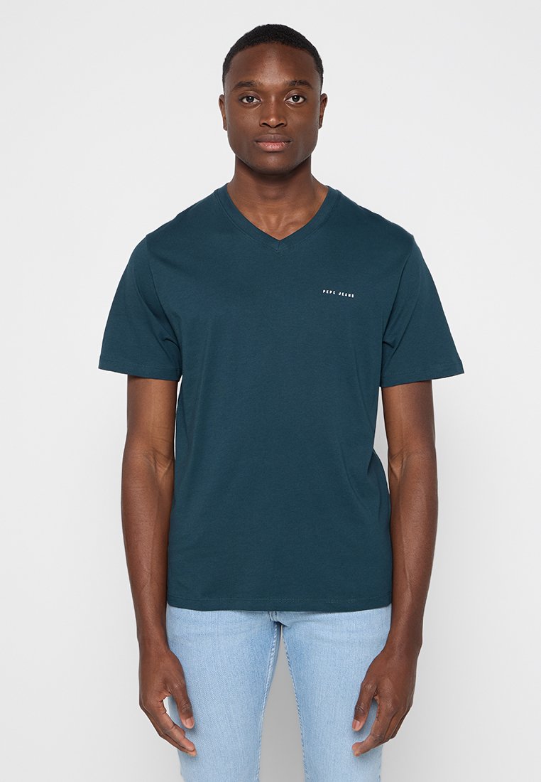 Pepe Jeans T-shirt basic petrol