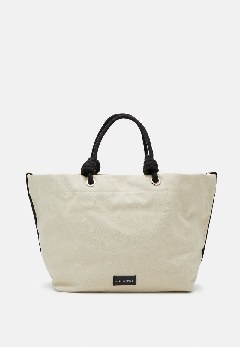 KARL LAGERFELD HOTEL BEACH TOTE Tote bag off white/offwhite