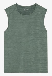 Top - mottled dark green