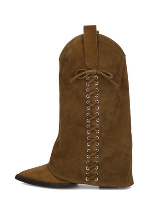 Veterlaarzen - tabac-a basket suede