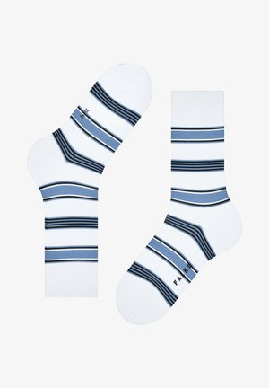 FALKE Marina Stripe - Socken - white