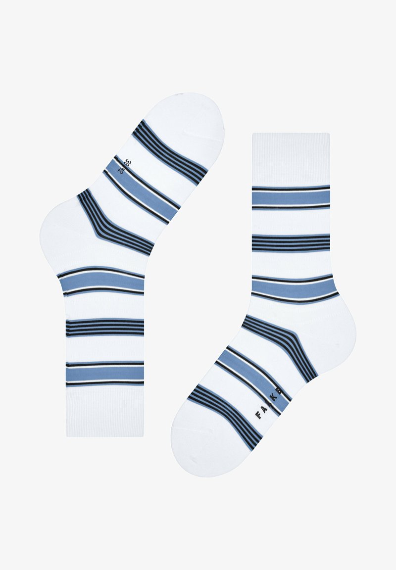FALKE Marina Stripe - Socken - white