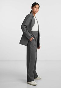 PIECES PCBOZZY blazer, Light grey, XL, silver mink