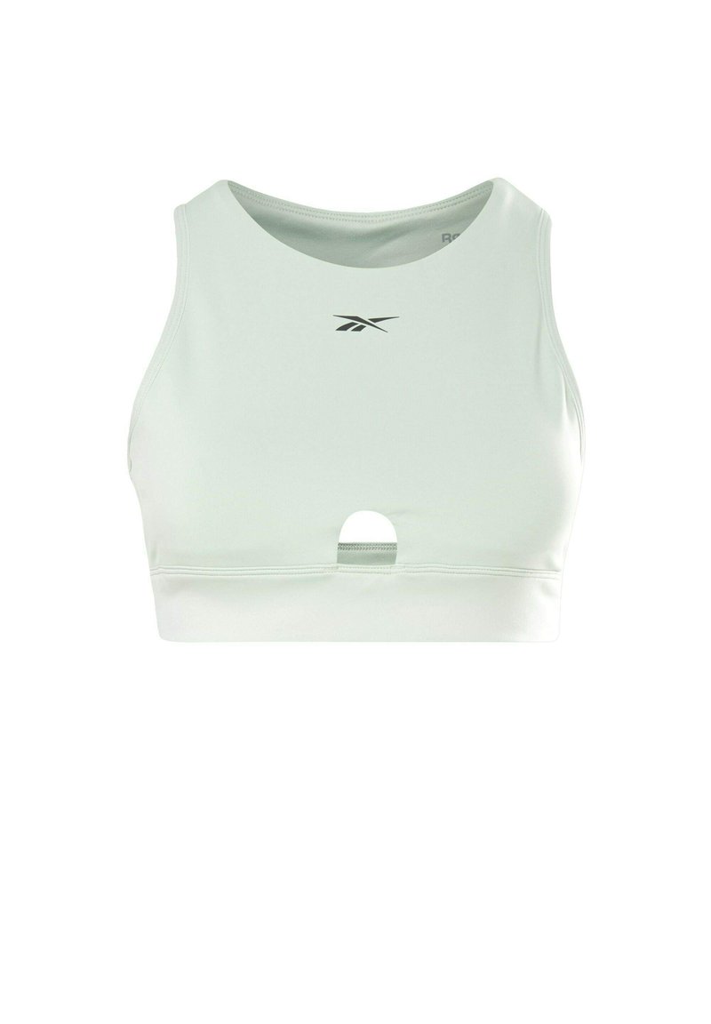 Femme Vêtements de sport | Reebok BEYOND - Soutien-gorge de sport - green/vert - KW14355 Femme Vêtements de sport | Reebok BEYOND - Soutien-gorge de sport - green/vert - KW14355