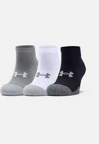 Under Armour HEATGEAR LOCUT 3 PACK - Urheilusukat - steel