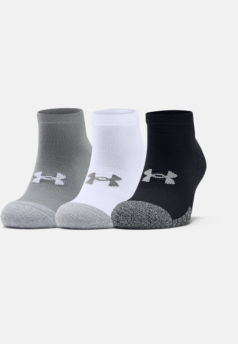 Under Armour - HEATGEAR LOCUT 3 PACK - Spordisokid - steel, Suurenda