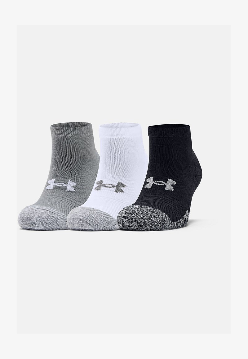 Under Armour HEATGEAR LOCUT 3 PACK - Urheilusukat - steel