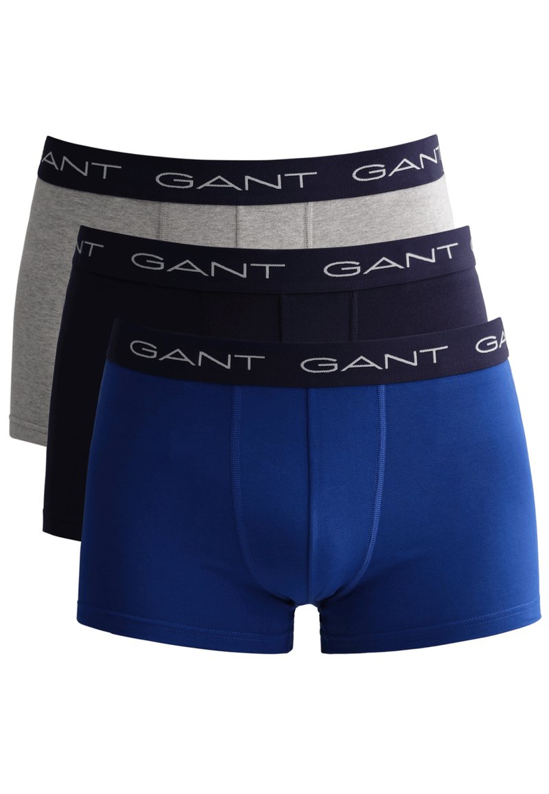Herren Unterhosen | GANT 3 PACK Panties college blue/royal - JP04389 Herren Unterhosen | GANT 3 PACK Panties college blue/royal - JP04389