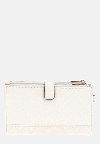 Guess YARMILLA SLG DBL ZIP ORGANIZER - Peňaženka - weiß