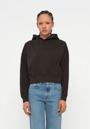 CYBIL HOODIE - Camisola - dunkelbraun