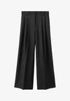 Stoffhose - black