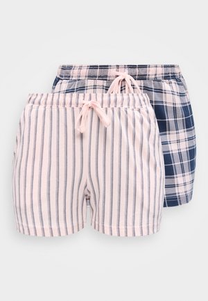 SLIM SHORTS 2 PACK - Pyjamasbukse - rose