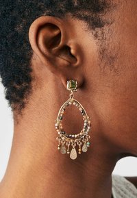 Next TEARDROP BEADED DROP  - Kõrvarõngad - gold tone