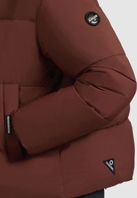 khujo RINJA MATT - Zimní bunda - dunkelrot