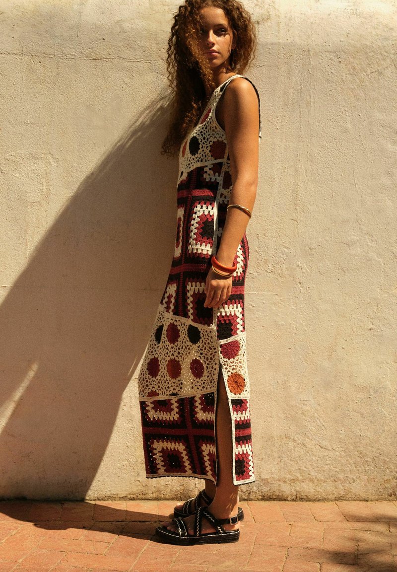 white christmas dresses Marysia | Crochet Sleeveless Dress in Black