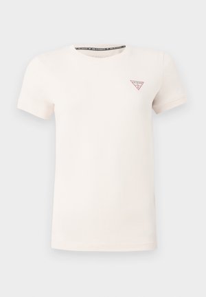 Guess, MINI TRIANGLE TEE - Základné tričko - cosmic vanilla