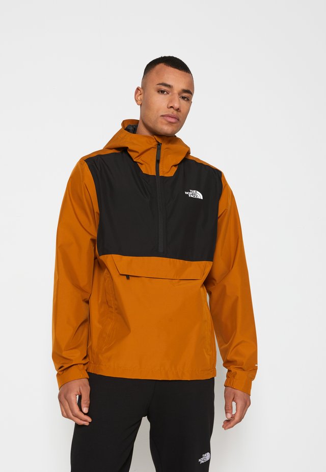 MEN'S WATERPROOF FANORAK - Veste coupe-vent - timber tan