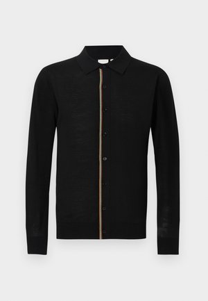 KNITTED - Kardigán - black