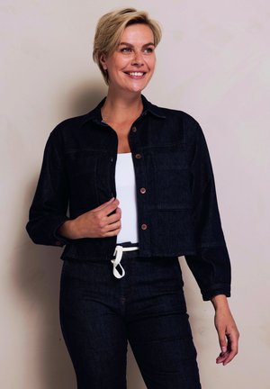 LOUIE - Jeansjacke - blue