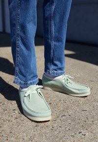 Não selecionado, pale green