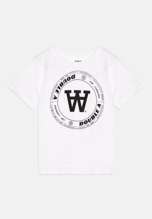 TIREWALL UNISEX - Potiskana majica - white