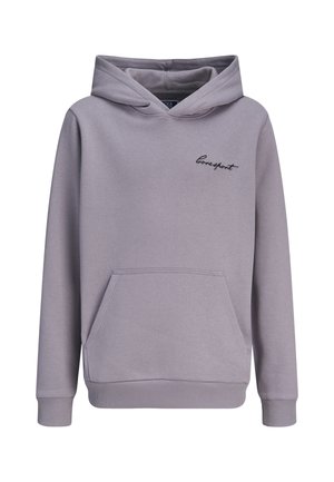 Džemperis su gobtuvu - lila