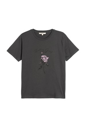 Koton Print T-shirt - anthracite