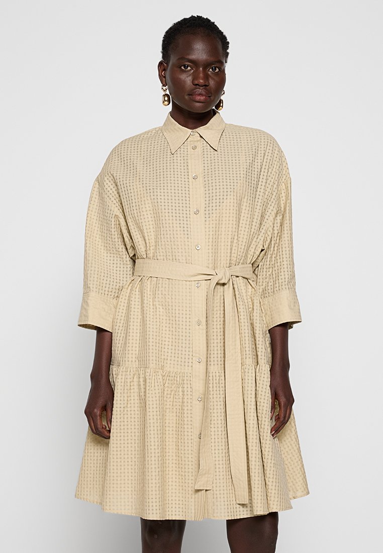 pinko Blousejurk beige pinko Blousejurk beige