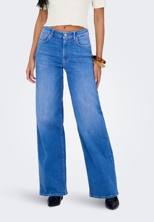 ONLMADISON - Wide leg - special bright blue denim