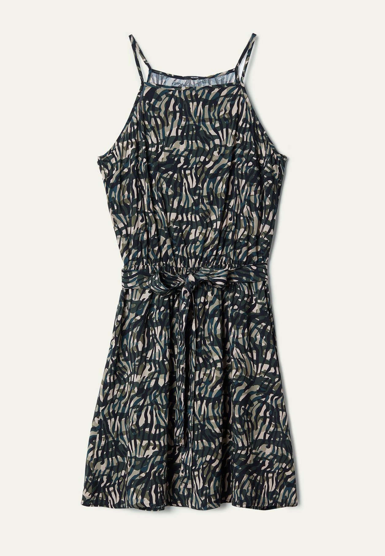 Tezenis Vestito estivo - st.military animalier/verde screziato - Zalando