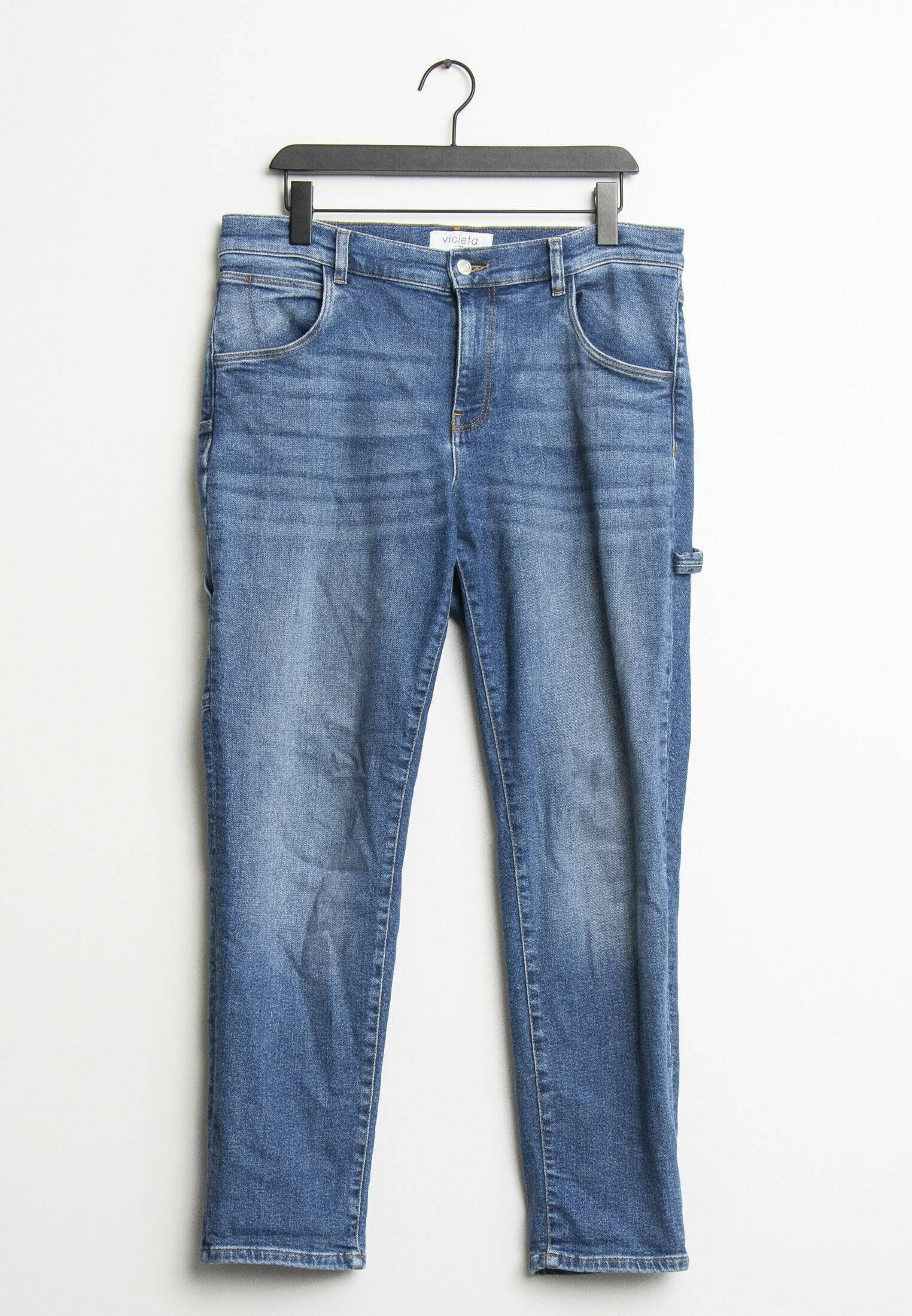 Violeta by Mango Straight leg jeans - blue - Zalando.ie