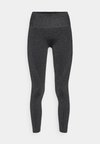 SEAMLESS HIGH WAISTED LEGGING - Leggings - black sparkle