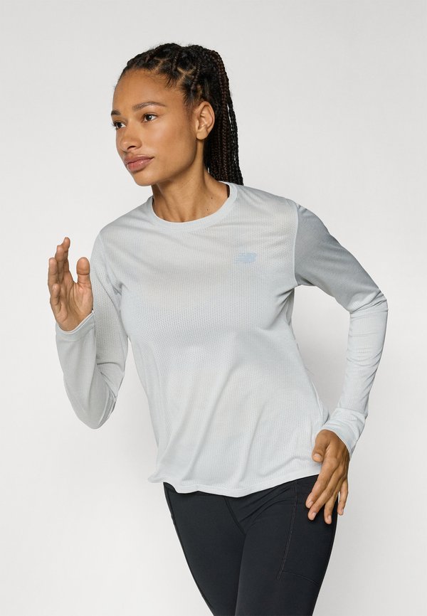 ATHLETICS LONG SLEEVE - Long sleeved top - ash heather4