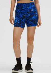 lululemon WUNDER TRAIN HIGH-RISE POCKETS 15CM - Bėgimo tamprės - flower meld galactic multi