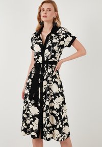 LELA REGULAR FIT - Kreklkleita - ecru black