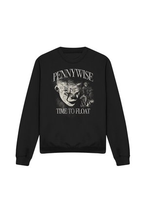 Cotton Soul, WELCOME TO DERRY TIME TO FLOAT PENNYWISE - Sweatshirt - black