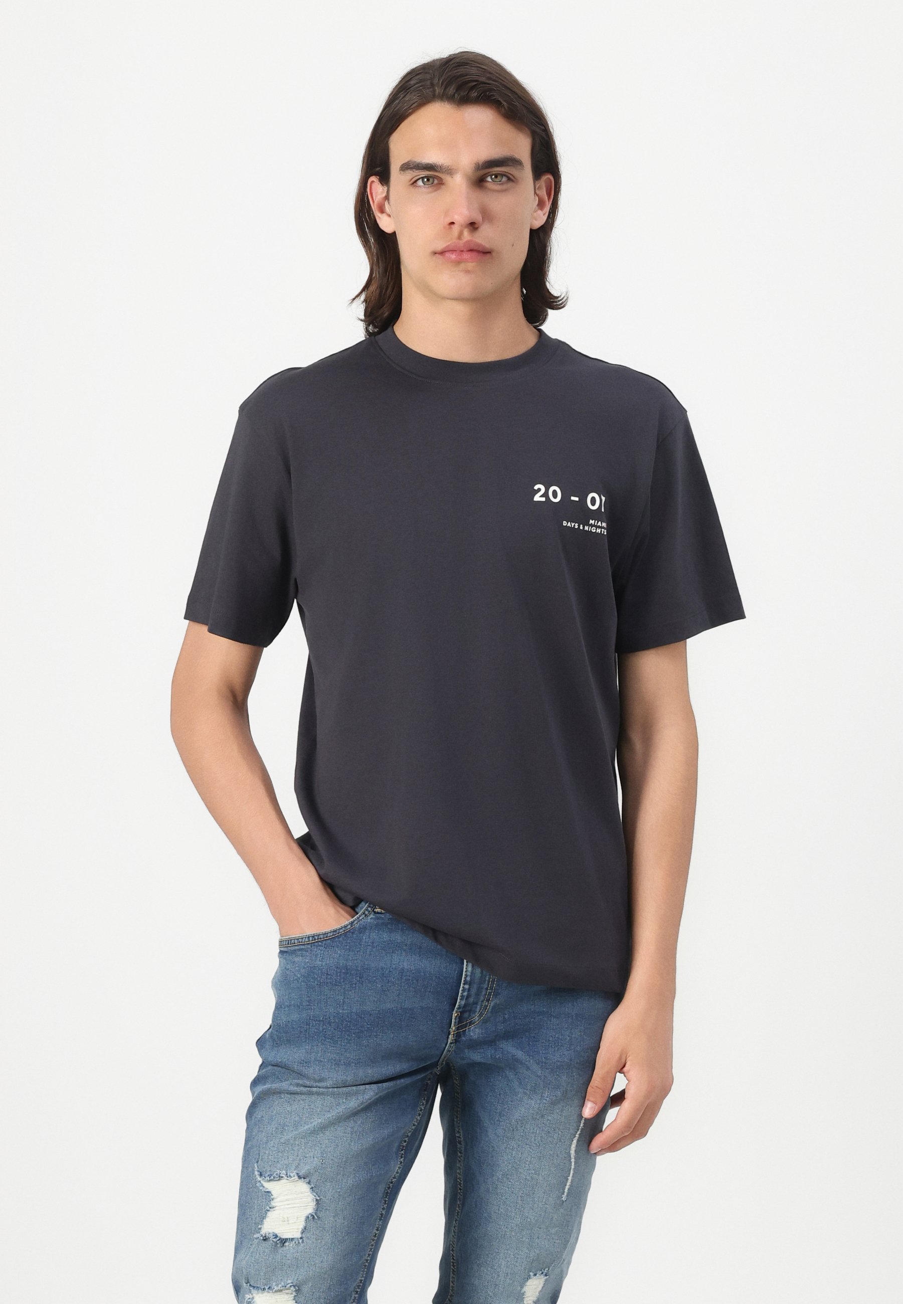 TOM TAILOR Denim Relaxed Fit T-Shirt Für Herren – Mit Coolem Foto-Print, Lässig & Bequem