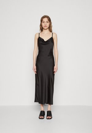 CARA COWL NECK MIDI - Robe de soirée - black