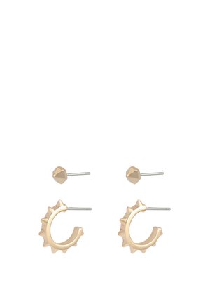 LAIO SPIKE STUD & HUGGIE DUO - Boucles d'oreilles - gold