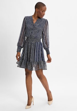 FIALA - Freizeitkleid - marine weiß