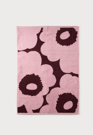Marimekko, UNIKKO HAND TOWEL - Кърпа - plum/pink