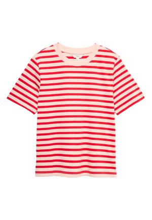 Marks & Spencer, T-shirts print - dark red mix